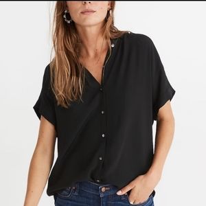Madewell Central Drapey Shirt S